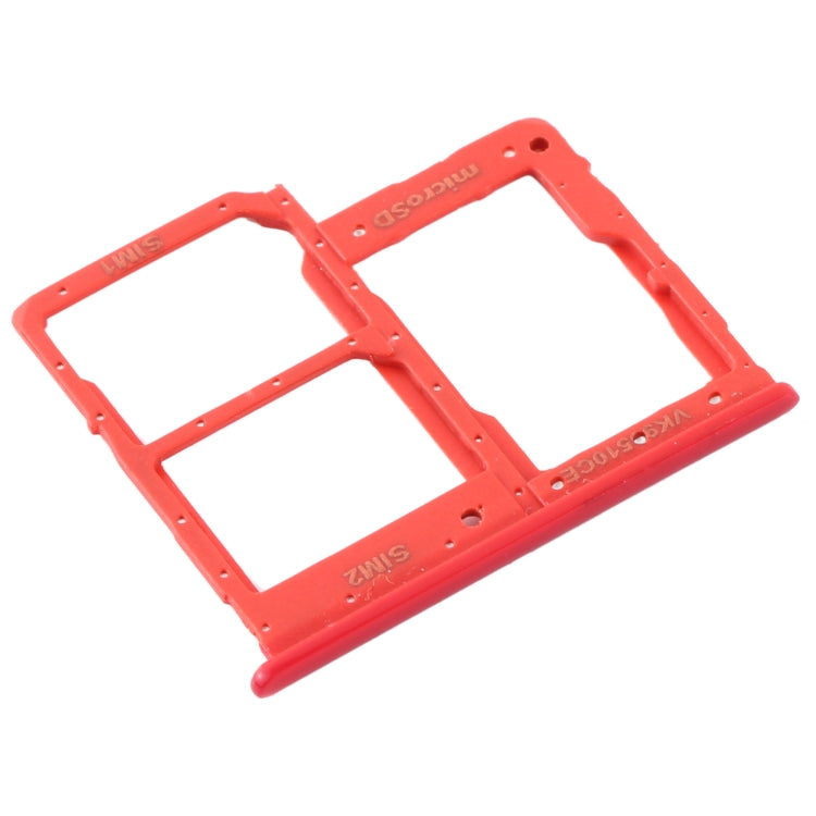 For Samsung Galaxy A2 Core SM-A260 SIM Card Tray + SIM Card Tray + Micro SD Card Tray (Red) - free shipping - PMc TechLife - Order now!