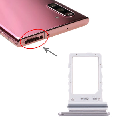 For Samsung Galaxy Note10 5G SIM Card Tray (Silver) - Card Socket by PMC Jewellery | Online Shopping South Africa | PMC Jewellery