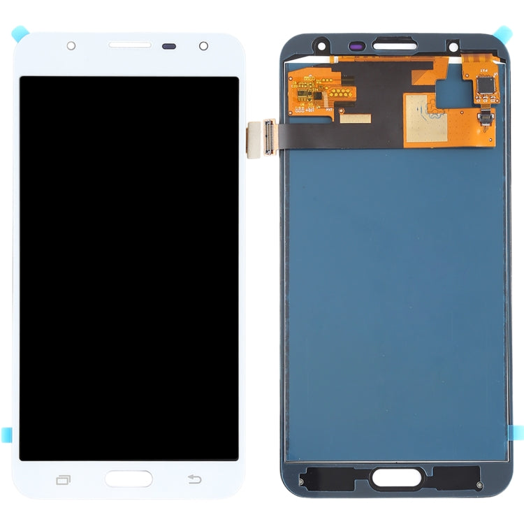 TFT LCD Screen for Galaxy J7 Neo, J701F/DS, J701M With Digitizer Full Assembly (White) - free shipping - PMc TechLife - Order now!