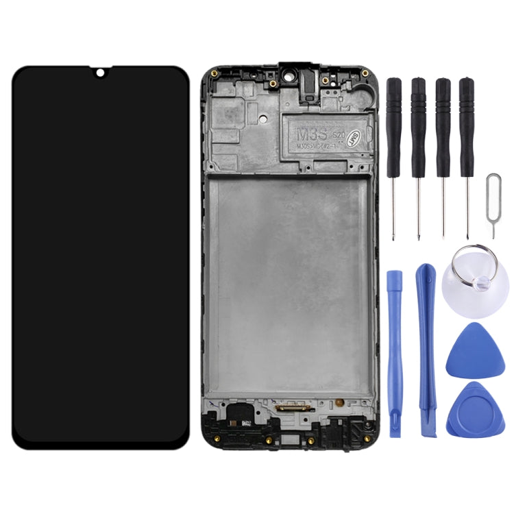 Original LCD Screen for Samsung Galaxy M21 SM-M215 Digitizer Full Assembly With Frame - free shipping - PMc TechLife - Order now!