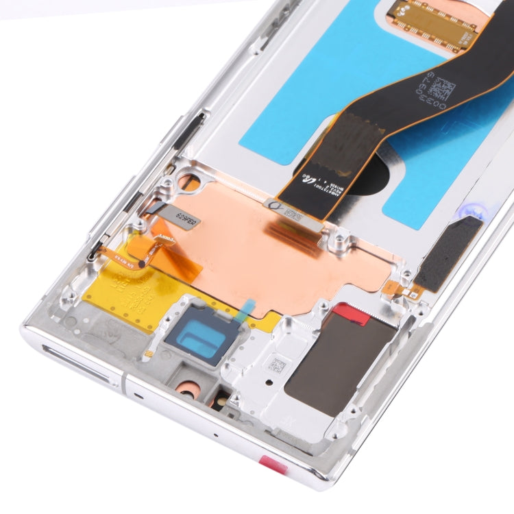 Original LCD Screen for Samsung Galaxy Note10+ 4G/Note10+ 5G SM-N976/N975 Digitizer Full Assembly With Frame (Silver) - free shipping - PMc TechLife - Order now!