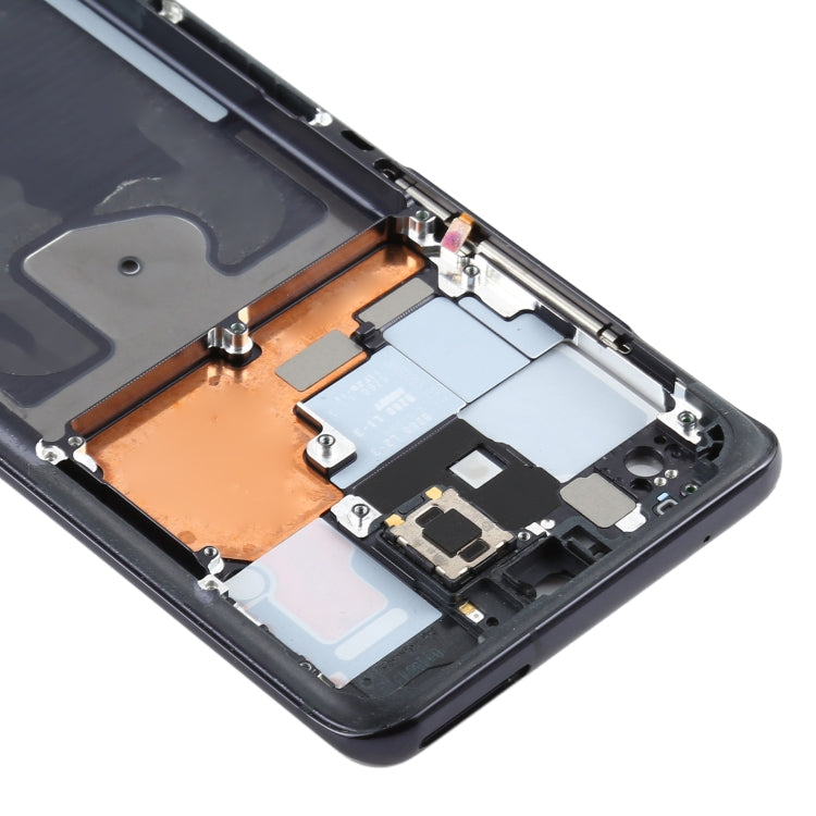 For Samsung Galaxy S20 Ultra 5G SM-G988B  Middle Frame Bezel Plate (Black) - free shipping - PMc TechLife - Order now!