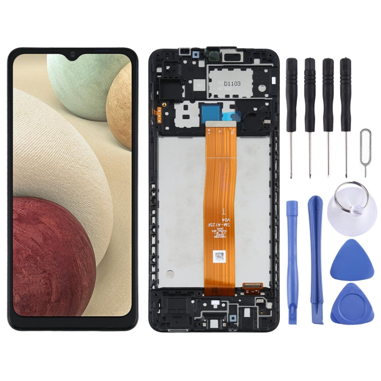 Original LCD Screen for Samsung Galaxy A12 4G SM-A125F Digitizer Full Assembly with Frame - free shipping - PMc TechLife - Order now!