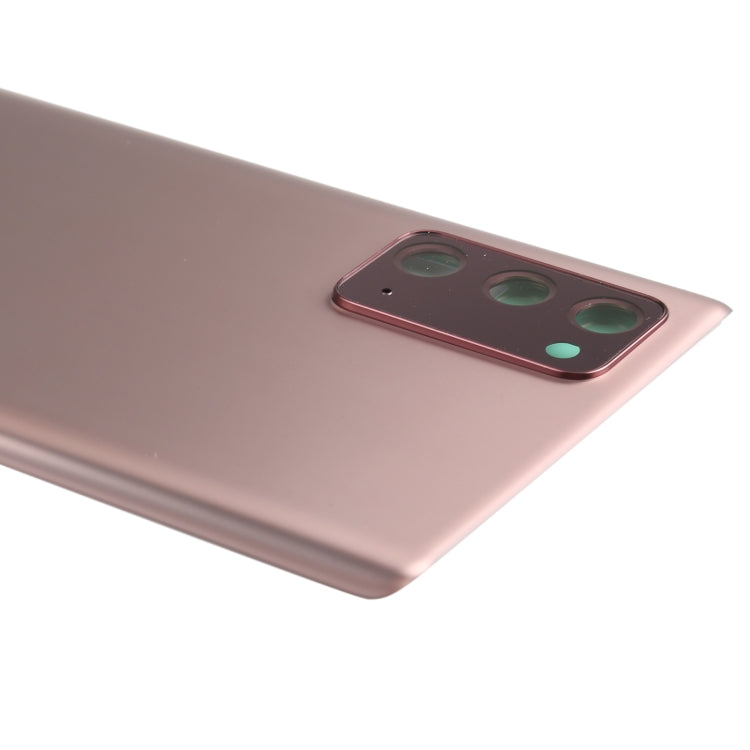 For Samsung Galaxy Note20 Battery Back Cover with Camera Lens Cover (Rose Gold) - free shipping - PMc TechLife - Order now!