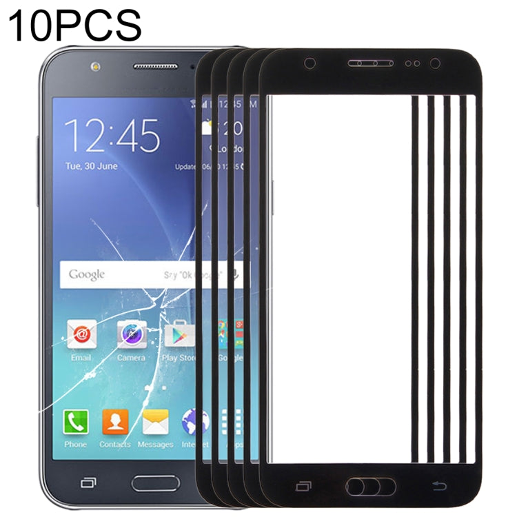 For Samsung Galaxy J7 / J700 10pcs Front Screen Outer Glass Lens (Black) - free shipping - PMc TechLife - Order now!