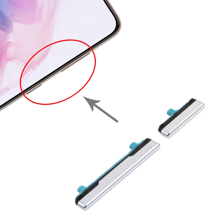 For Samsung Galaxy S21+ 5G Power Button and Volume Control Button(Silver) - free shipping - PMc TechLife - Order now!