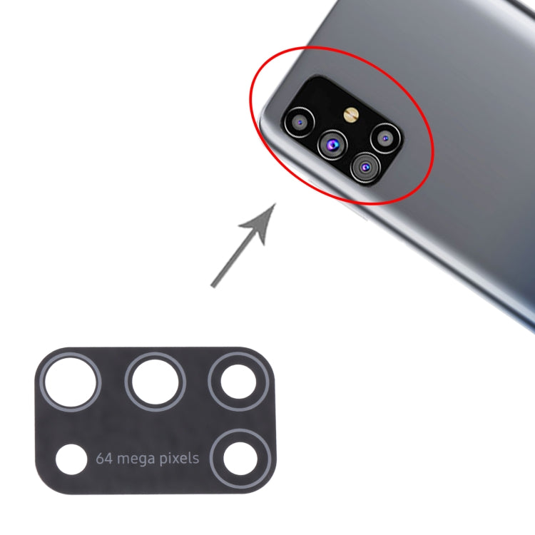 For Samsung Galaxy M31s SM-M317 10pcs Back Camera Lens - free shipping - PMc TechLife - Order now!