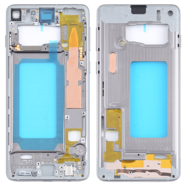 For Samsung Galaxy S10  Middle Frame Bezel Plate (Silver) - free shipping - PMc TechLife - Order now!