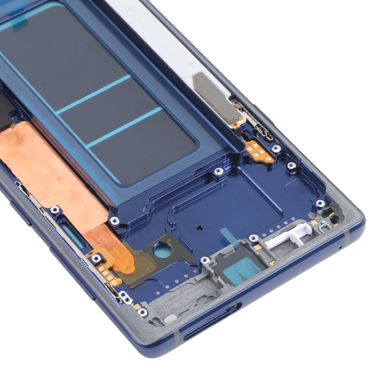 OLED LCD Screen for Samsung Galaxy Note9 SM-N960 Digitizer Full Assembly with Frame (Blue) - free shipping - PMc TechLife - Order now!