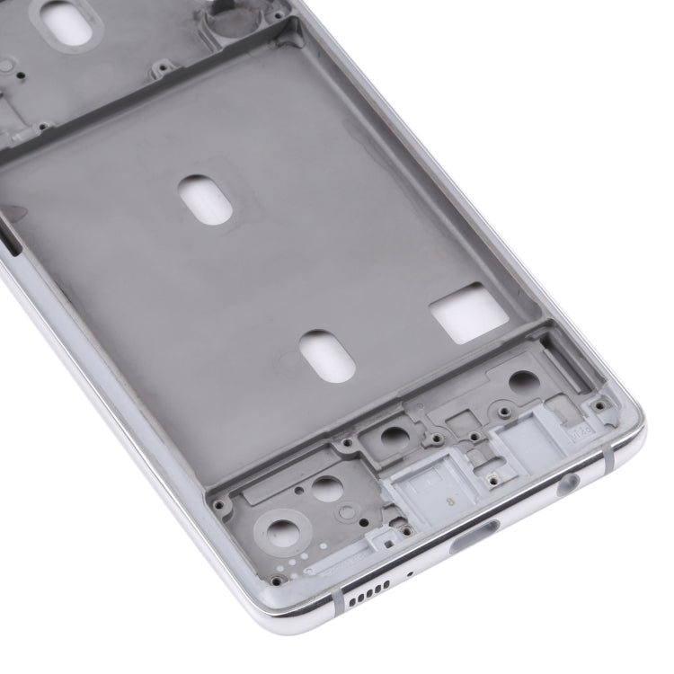 For Samsung Galaxy S20 FE 5G SM-G781B Middle Frame Bezel Plate (Silver) - free shipping - PMc TechLife - Order now!