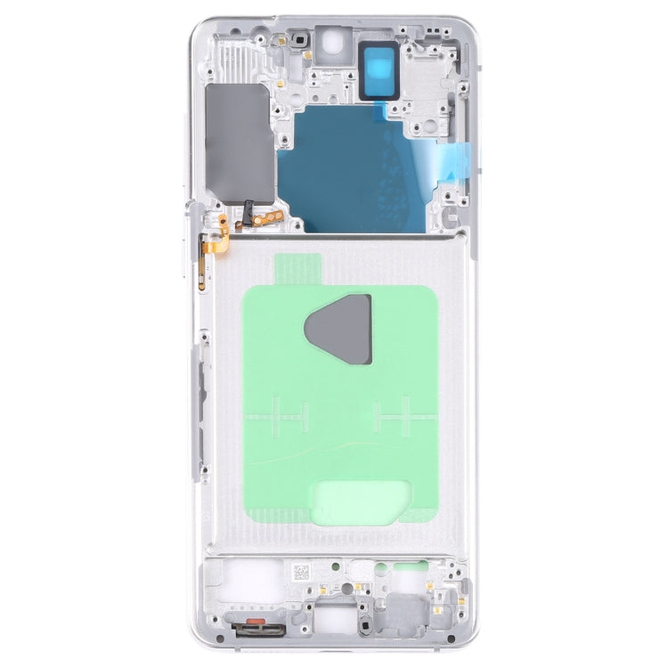 For Samsung Galaxy S21+ 5G SM-G996B Middle Frame Bezel Plate (Silver) - free shipping - PMc TechLife - Order now!