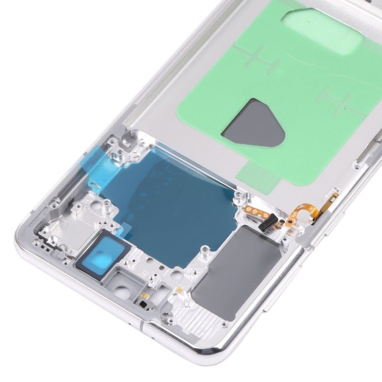 For Samsung Galaxy S21+ 5G SM-G996B Middle Frame Bezel Plate (Silver) - free shipping - PMc TechLife - Order now!