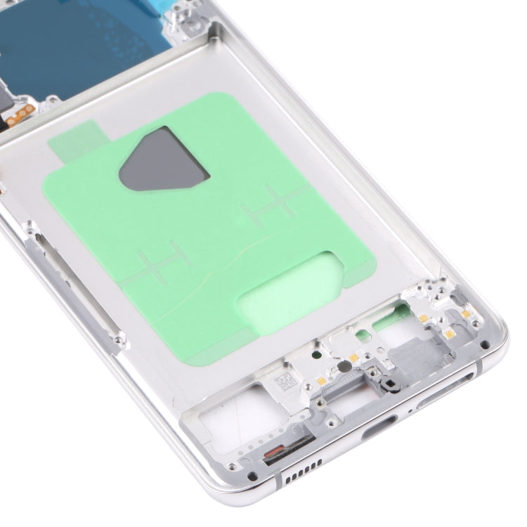 For Samsung Galaxy S21+ 5G SM-G996B Middle Frame Bezel Plate (Silver) - free shipping - PMc TechLife - Order now!
