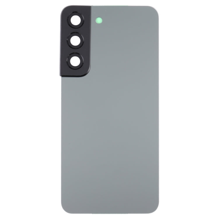 For Samsung Galaxy S22 5G SM-S901B Battery Back Cover with Camera Lens Cover (Grey) - Back Cover by PMC Jewellery | Online Shopping South Africa | PMC Jewellery | Buy Now Pay Later Mobicred