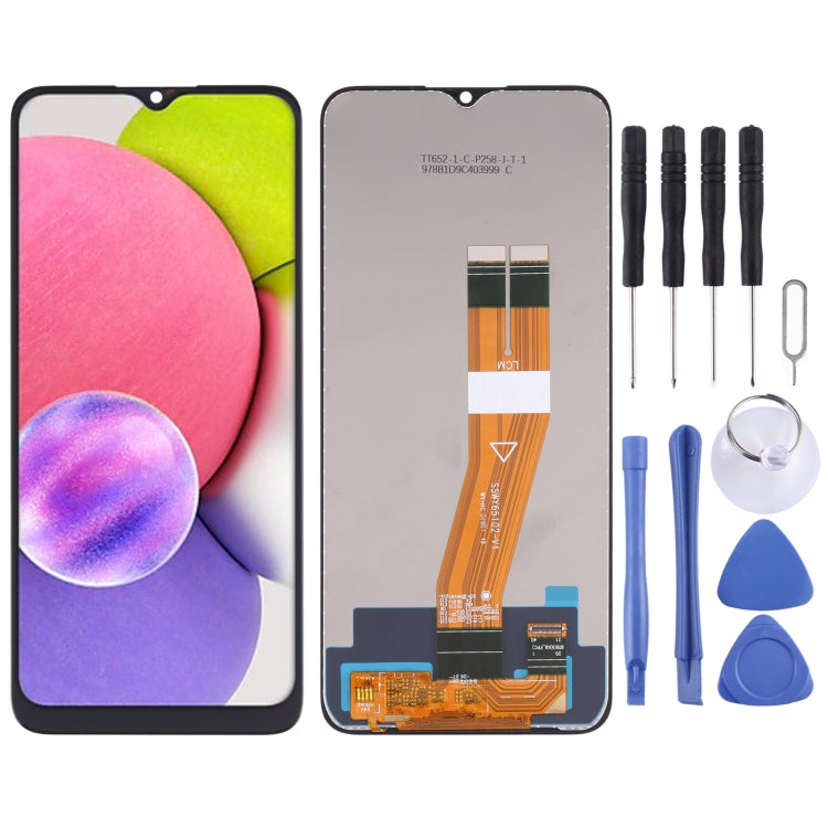 OEM LCD Screen For Samsung Galaxy A03S SM-A037F with Digitizer Full Assembly - free shipping - PMc TechLife - Order now!