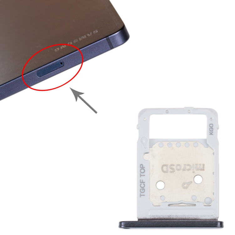For Samsung Galaxy Tab S7 FE SM-T736 SIM Card Tray + Micro SD Card Tray (Black) - free shipping - PMc TechLife - Order now!