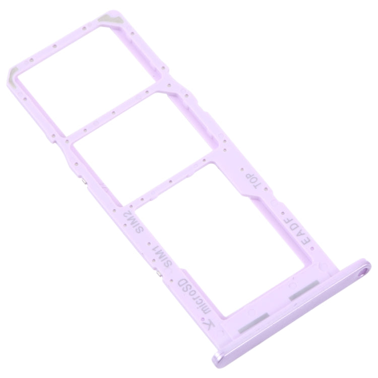 For Samsung Galaxy F14 5G Original SIM Card Tray + SIM Card Tray + Micro SD Card Tray (Purple) - Card Socket by PMC Jewellery | Online Shopping South Africa | PMC Jewellery