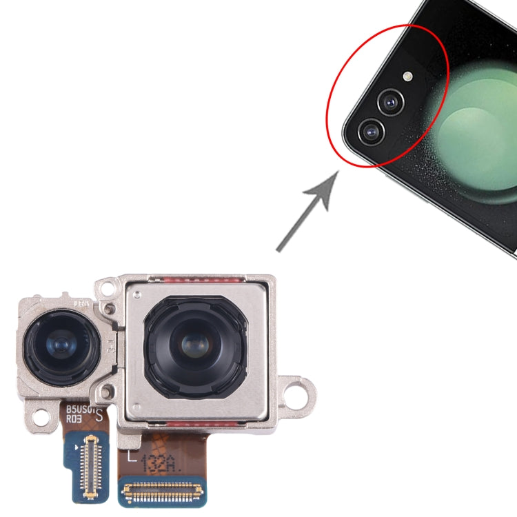 For Samsung Galaxy Z Flip5 SM-F731B Original Camera Set (Wide + Back Camera) - free shipping - PMc TechLife - Order now!