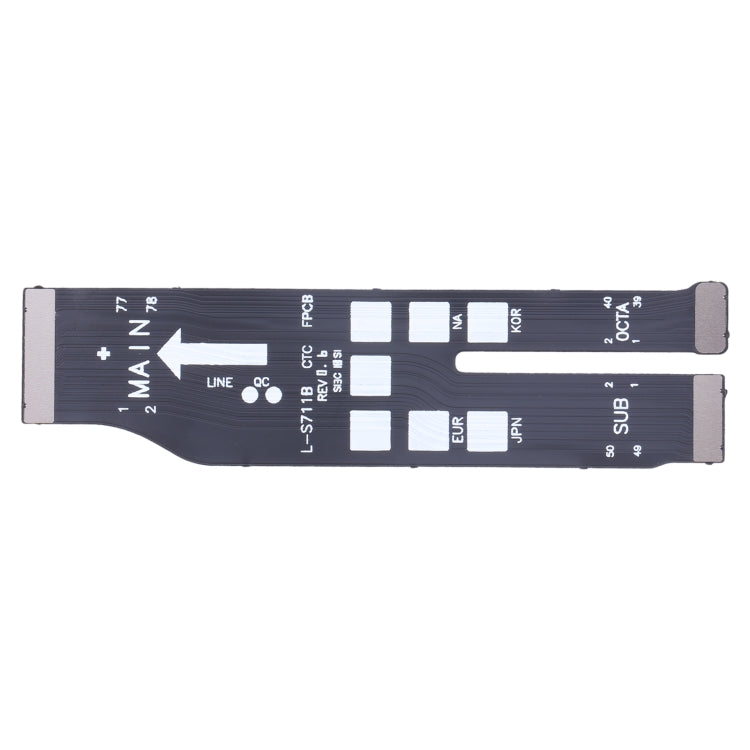 For Samsung Galaxy S23 FE SM-F711B Original Motherboard Flex Cable - free shipping - PMc TechLife - Order now!