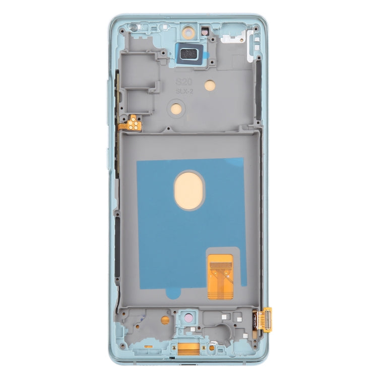 For Samsung Galaxy S20 FE SM-G780F 6.43 inch OLED LCD Screen Digitizer Full Assembly with Frame (Green) - free shipping - PMc TechLife - Order now!