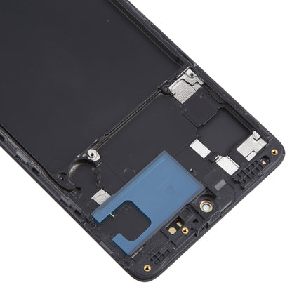 For Samsung Galaxy A71 4G SM-A715F 6.43 inch OLED LCD Screen Digitizer Full Assembly with Frame (Black) - LCD Screen by PMC Jewellery | Online Shopping South Africa | PMC Jewellery | Buy Now Pay Later Mobicred