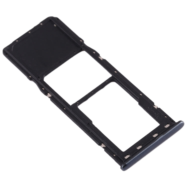 For Galaxy A20 A30 A50 SIM Card Tray + Micro SD Card Tray (Black) - Card Socket by PMC Jewellery | Online Shopping South Africa | PMC Jewellery | Buy Now Pay Later Mobicred