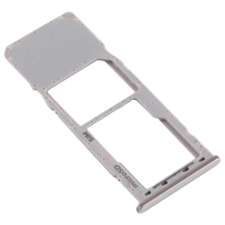 For Galaxy A20 A30 A50 SIM Card Tray + Micro SD Card Tray (Silver) - free shipping - PMc TechLife - Order now!