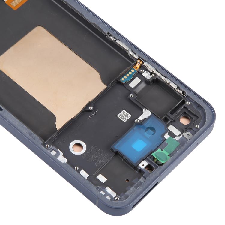 For Samsung Galaxy A55 SM-A556B OLED LCD Screen Digitizer Full Assembly with Frame (Blue) - free shipping - PMc TechLife - Order now!