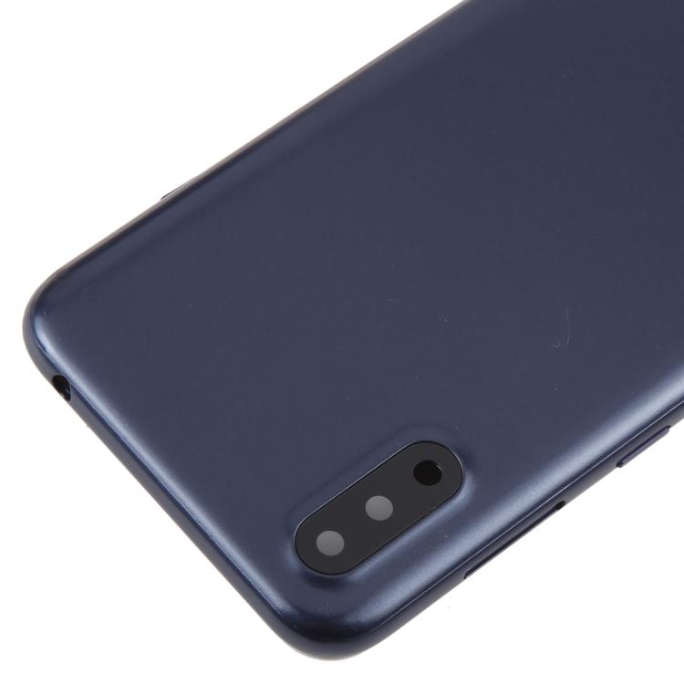 For Samsung Galaxy A01 SM-A015F Back Cover with Camera Lens Cover(Blue) - free shipping - PMC TechLife - Order now!
