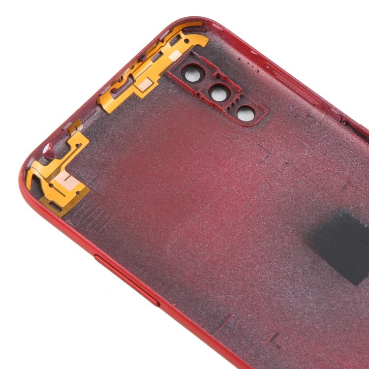 For Samsung Galaxy A01 SM-A015F Back Cover with Camera Lens Cover(Red) - free shipping - PMC TechLife - Order now!