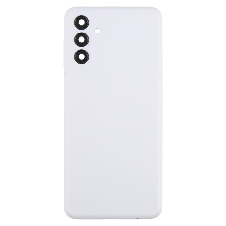 For Samsung Galaxy A04s SM-A047F Back Cover with Camera Lens Cover(White) - free shipping - PMC TechLife - Order now!