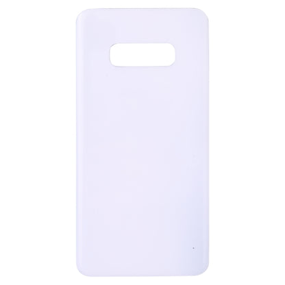 For Galaxy S10e SM-G970F/DS, SM-G970U, SM-G970W Battery Back Cover (White) - Back Cover by PMC Jewellery | Online Shopping South Africa | PMC Jewellery | Buy Now Pay Later Mobicred