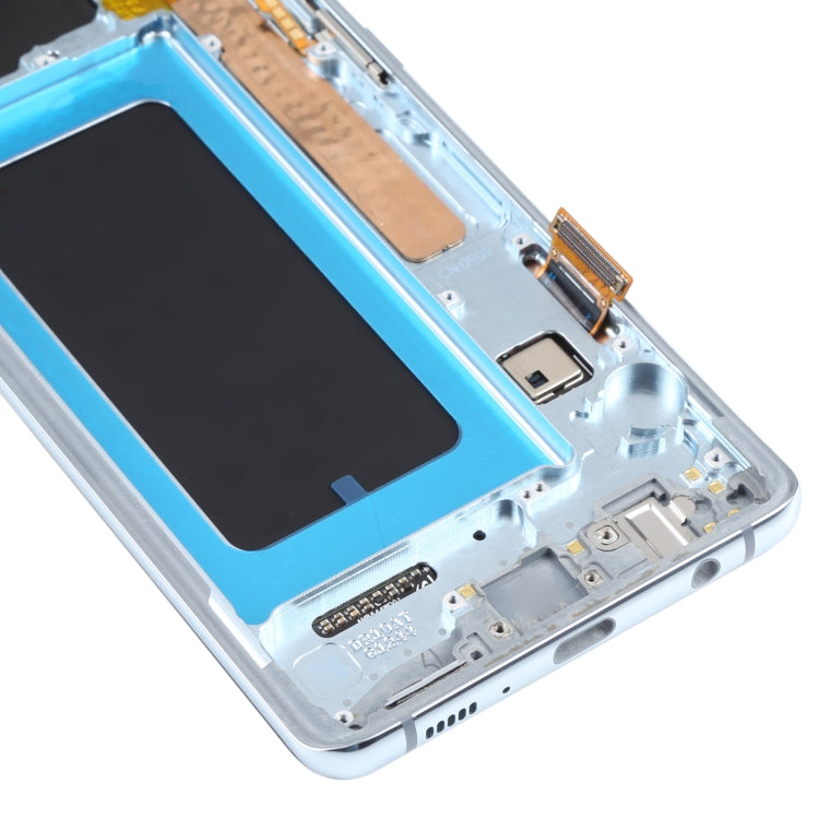 Original Super AMOLED LCD Screen for Samsung Galaxy S10+ Digitizer Full Assembly with Frame (Blue) - free shipping - PMc TechLife - Order now!