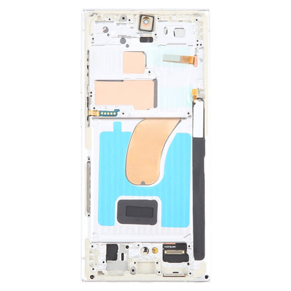 For Samsung Galaxy S23 Ultra 5G SM-S918U US Edition 6.78 inch OLED LCD Screen Digitizer Full Assembly with Frame (Silver) - Galaxy S Series Parts by PMC Jewellery | Online Shopping South Africa | PMC Jewellery | Buy Now Pay Later Mobicred