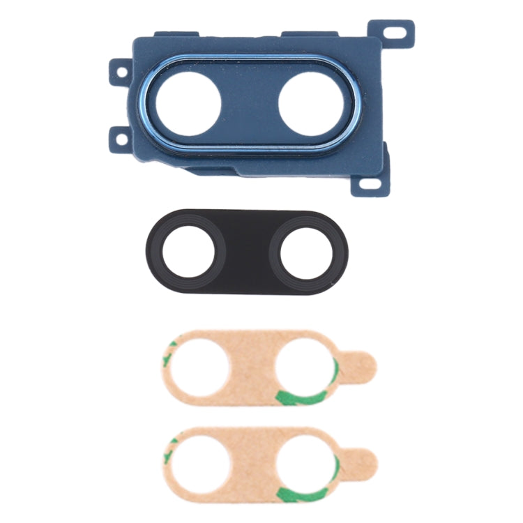 For Huawei Enjoy 9 Plus  10pcs Camera Lens Cover (Blue) - Camera by PMC TechLife | Online Shopping South Africa | PMC TechLife
