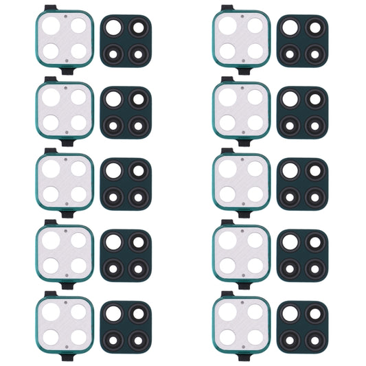 For Huawei Nova 6 SE  10pcs Camera Lens Cover (Green) - Camera by PMC Jewellery | Online Shopping South Africa | PMC Jewellery | Buy Now Pay Later Mobicred