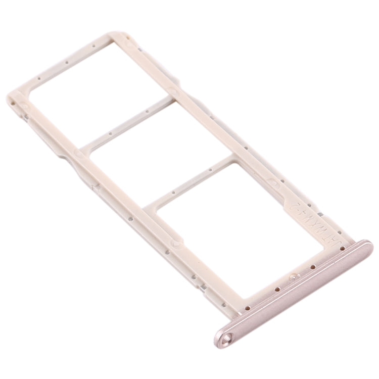SIM Card Tray + SIM Card Tray + Micro SD Card Tray for Huawei Y6s (2019) (Gold) - Card Socket by PMc TechLife | Online Shopping South Africa | PMc TechLife | Buy Now Pay Later Mobicred