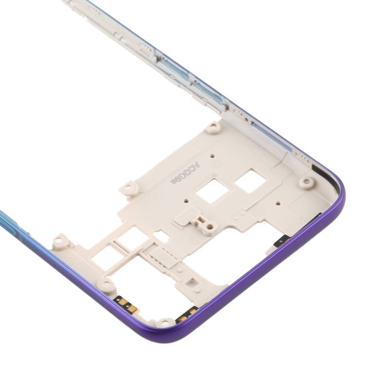 For OPPO A52 CPH2061 / CPH2069 (Global) / PADM00 / PDAM10 (China) Middle Frame Bezel Plate (Black) - Frame Bezel Plate by PMC TechLife | Online Shopping South Africa | PMC TechLife | Buy Now Pay Later Mobicred