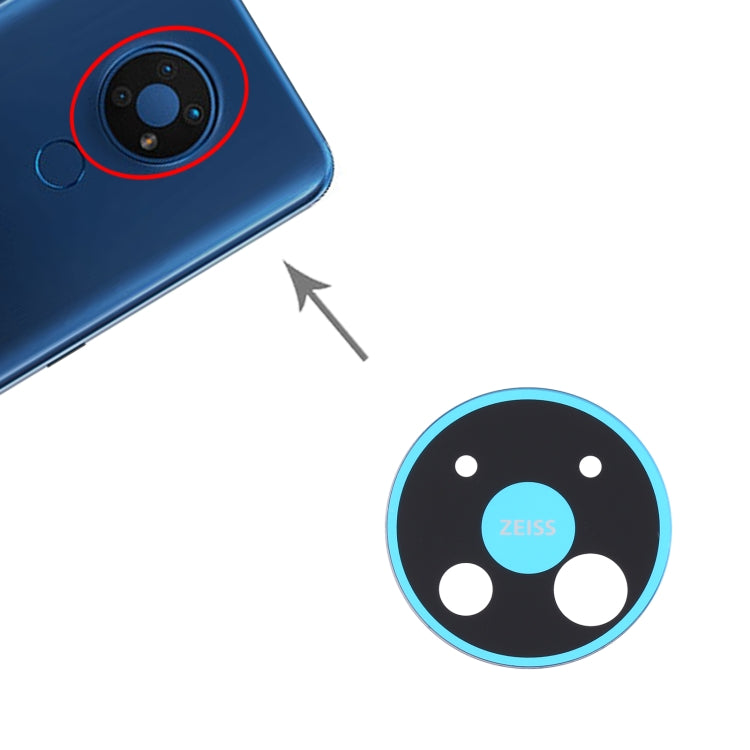 10 PCS Camera Lens Cover for Nokia C5 Endi (Blue) - Camera by PMC TechLife | Online Shopping South Africa | PMC TechLife