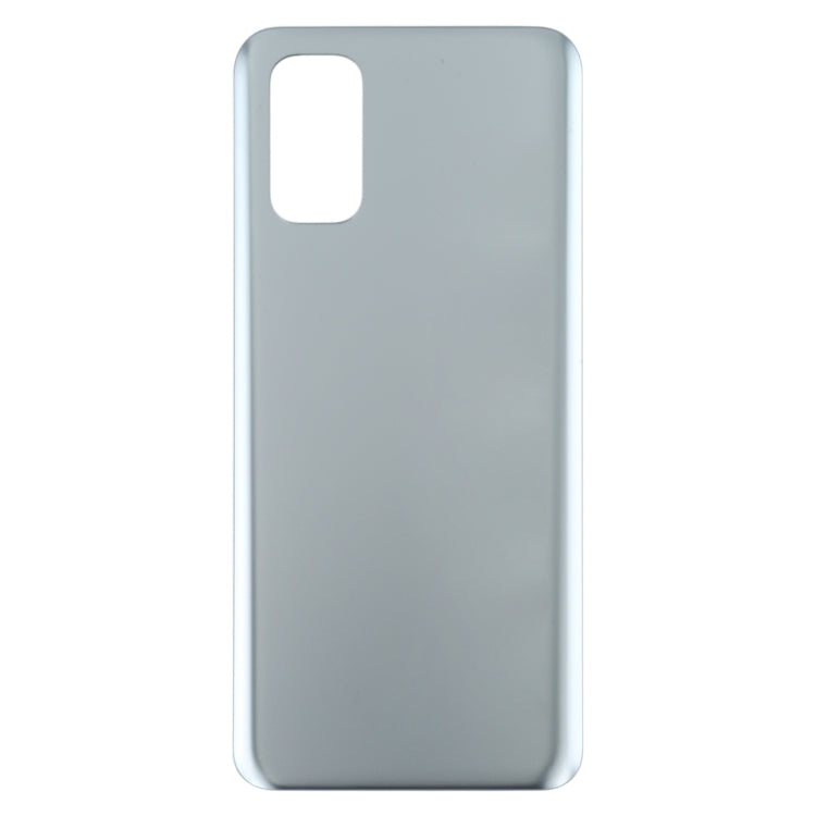 For OPPO Realme Q2 Battery Back Cover (Silver) - Back Cover by PMC Jewellery | Online Shopping South Africa | PMC Jewellery | Buy Now Pay Later Mobicred