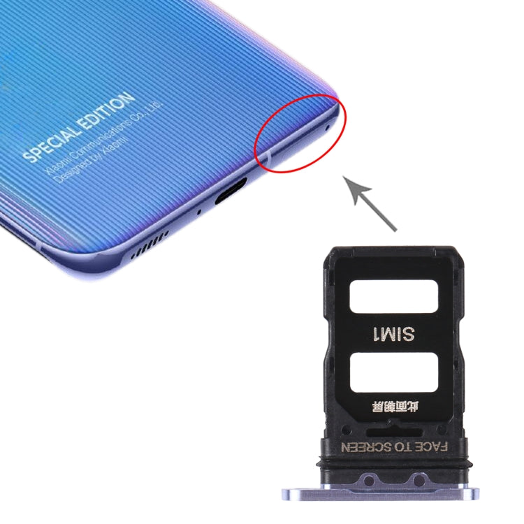 SIM Card Tray + SIM Card Tray for Xiaomi Mi 11 (Purple) - free shipping - PMC TechLife - Order now!