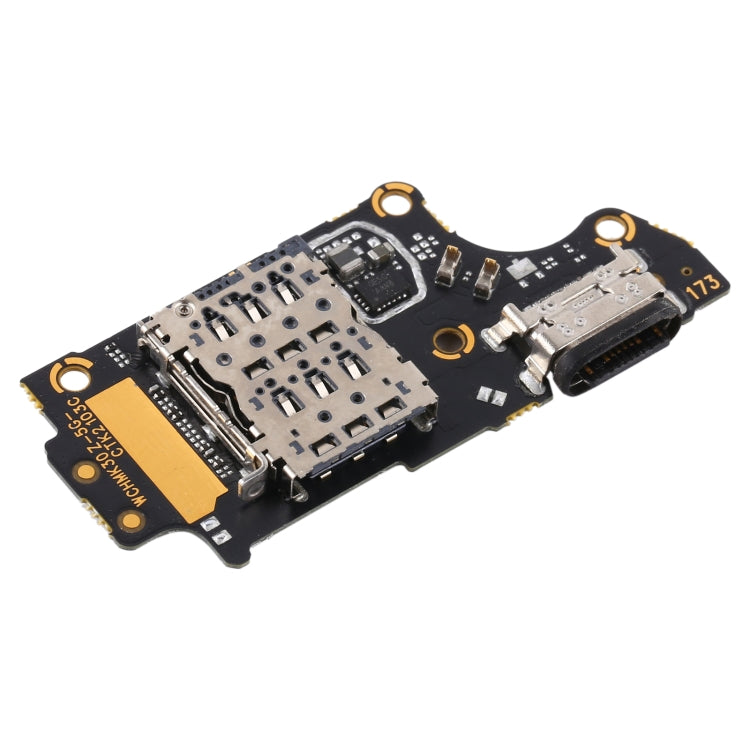 Charging Port Board With SIM Card Holder Socket for Xiaomi Redmi K30 Ultra M2006J10C - Tail Connector by PMC Jewellery | Online Shopping South Africa | PMC Jewellery | Buy Now Pay Later Mobicred