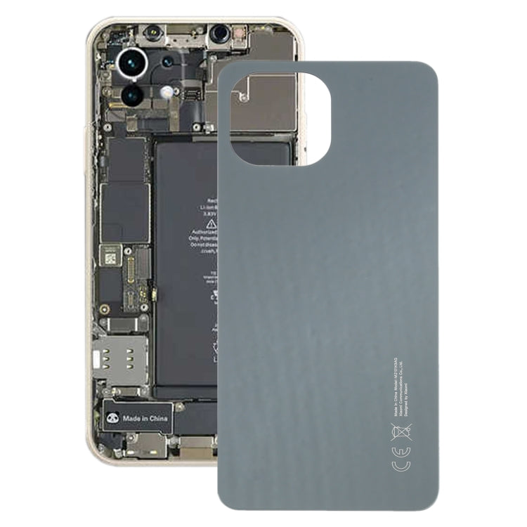 Original Battery Back Cover for Xiaomi Mi 11 Lite 4G M2101K9AG(Black) - free shipping - PMC TechLife - Order now!