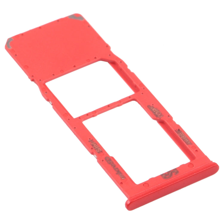 For Samsung Galaxy A12 SM-A125 SIM Card Tray + Micro SD Card Tray (Red) - free shipping - PMc TechLife - Order now!