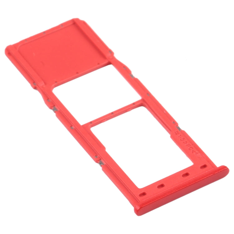 For Samsung Galaxy A12 SM-A125 SIM Card Tray + Micro SD Card Tray (Red) - free shipping - PMc TechLife - Order now!
