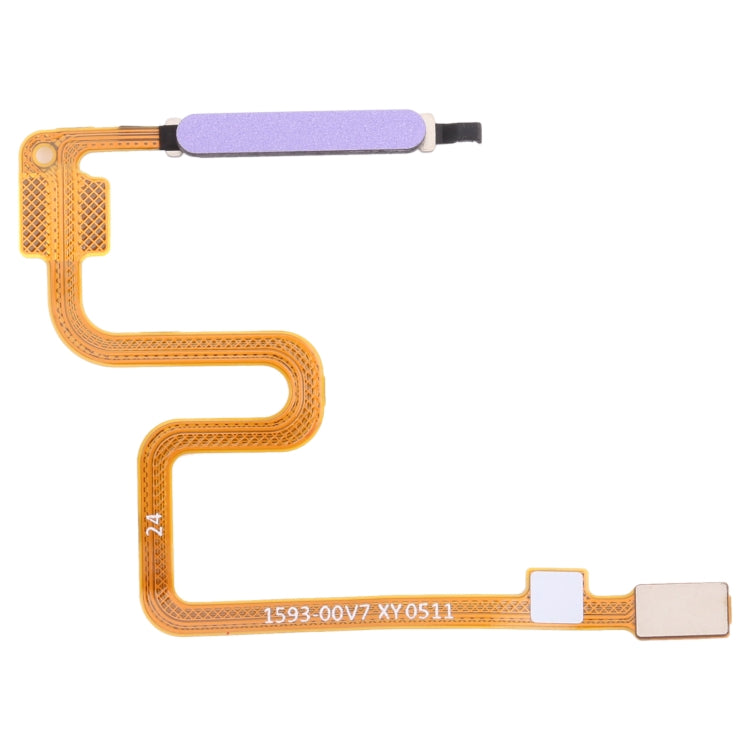 Fingerprint Sensor Flex Cable for Xiaomi Redmi Note 9 5G / Redmi Note 9T M2007J22G M2007J22C (Purple) - Flex Cable by PMC Jewellery | Online Shopping South Africa | PMC Jewellery | Buy Now Pay Later Mobicred