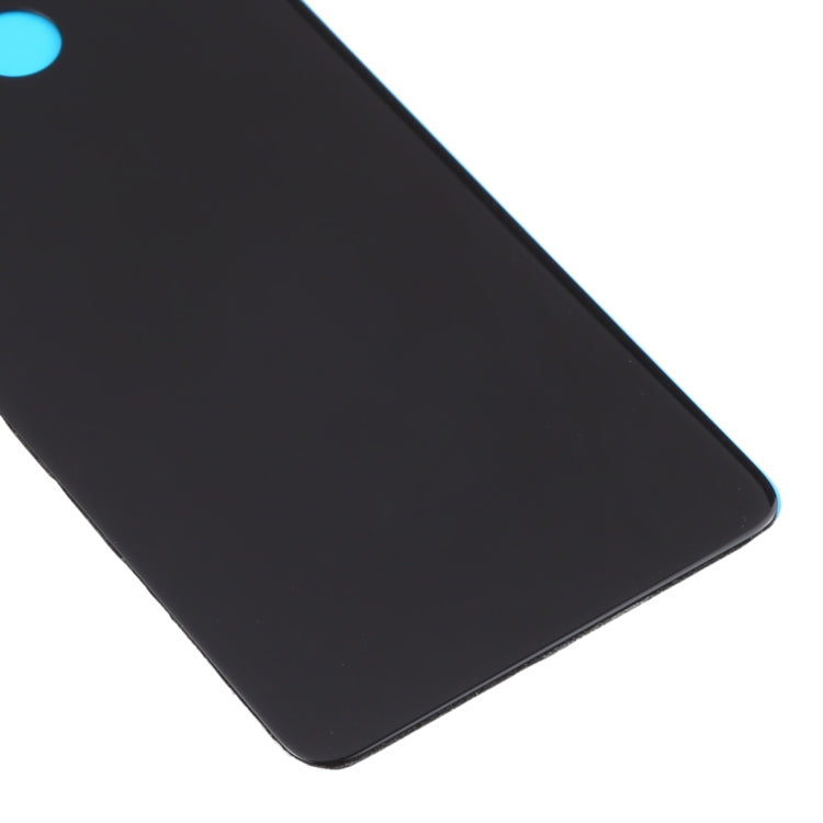 For Alcatel 3x (2019) 5048 5048U 5048Y Glass Battery Back Cover  (Black) - Back Cover by PMC Jewellery | Online Shopping South Africa | PMC Jewellery | Buy Now Pay Later Mobicred