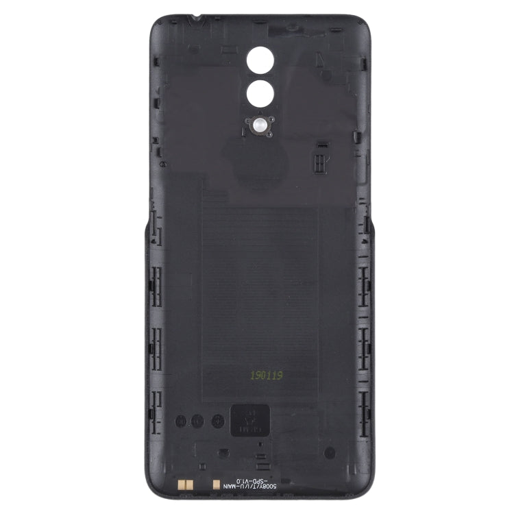 For Alcatel 1x (2019) 5008 Battery Back Cover  (Black) - Back Cover by PMC Jewellery | Online Shopping South Africa | PMC Jewellery | Buy Now Pay Later Mobicred