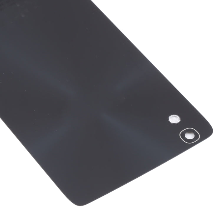 For Alcatel One Touch Idol 4 OT6055 6055K 6055Y 6055B 6055 Glass Battery Back Cover  (Black) - Back Cover by PMC Jewellery | Online Shopping South Africa | PMC Jewellery | Buy Now Pay Later Mobicred