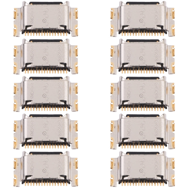 For OPPO A73 (2020) 4G CPH2099 10pcs Charging Port Connector - Single Tail Connector by PMc TechLife | Online Shopping South Africa | PMc TechLife | Buy Now Pay Later Mobicred